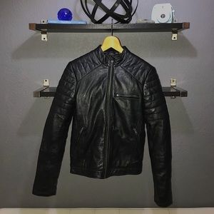 Barney’s Originals Leather Jacket